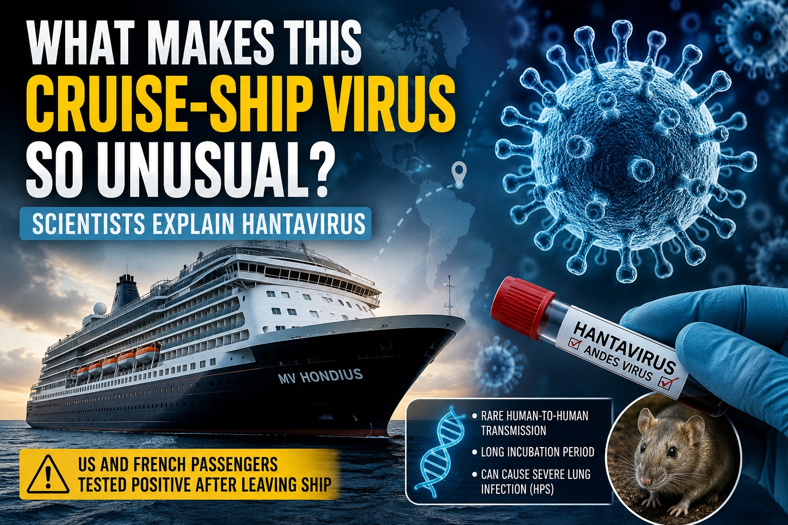 What Makes This Cruise-Ship Virus So Unusual? Scientists Explain Hantavirus
